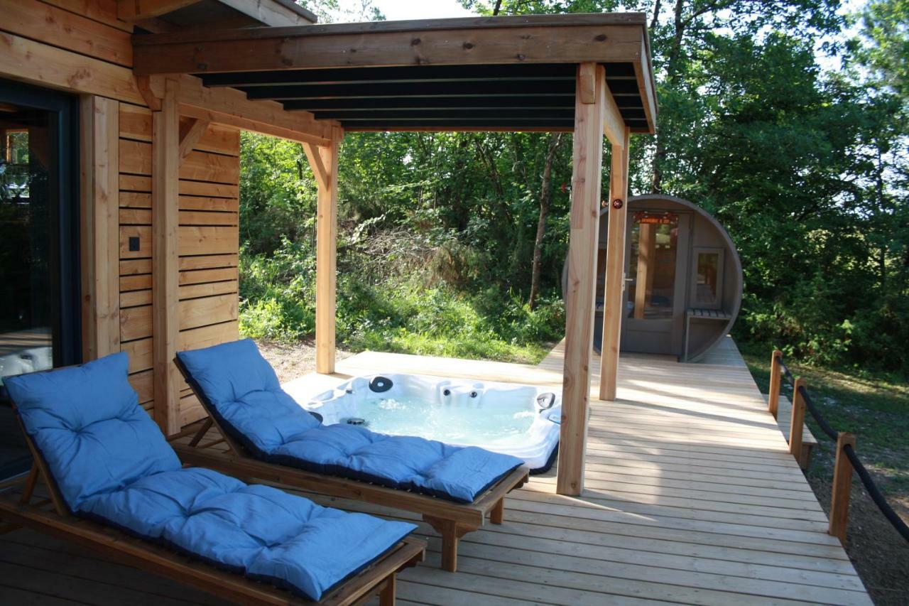 La Cabane A Papi Thénac Eksteriør billede